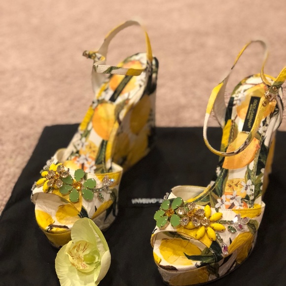 dolce and gabbana platform shoes